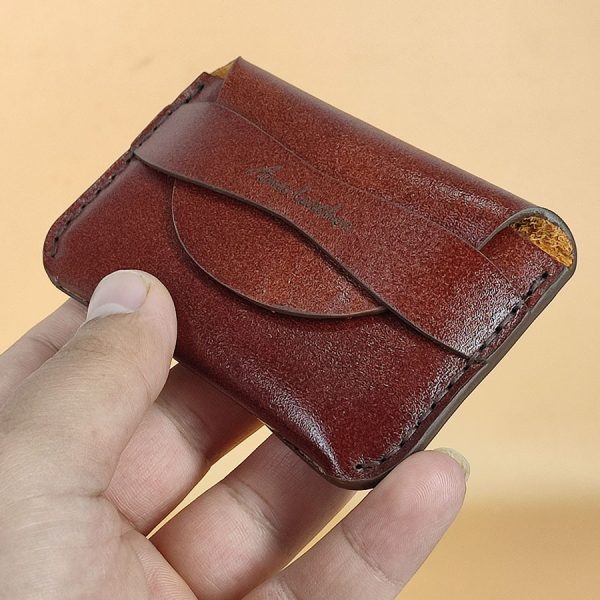 Leather card holder