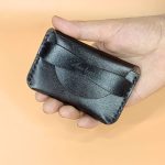 Leather card holder