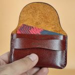 Leather card holder