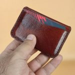 Leather card holder